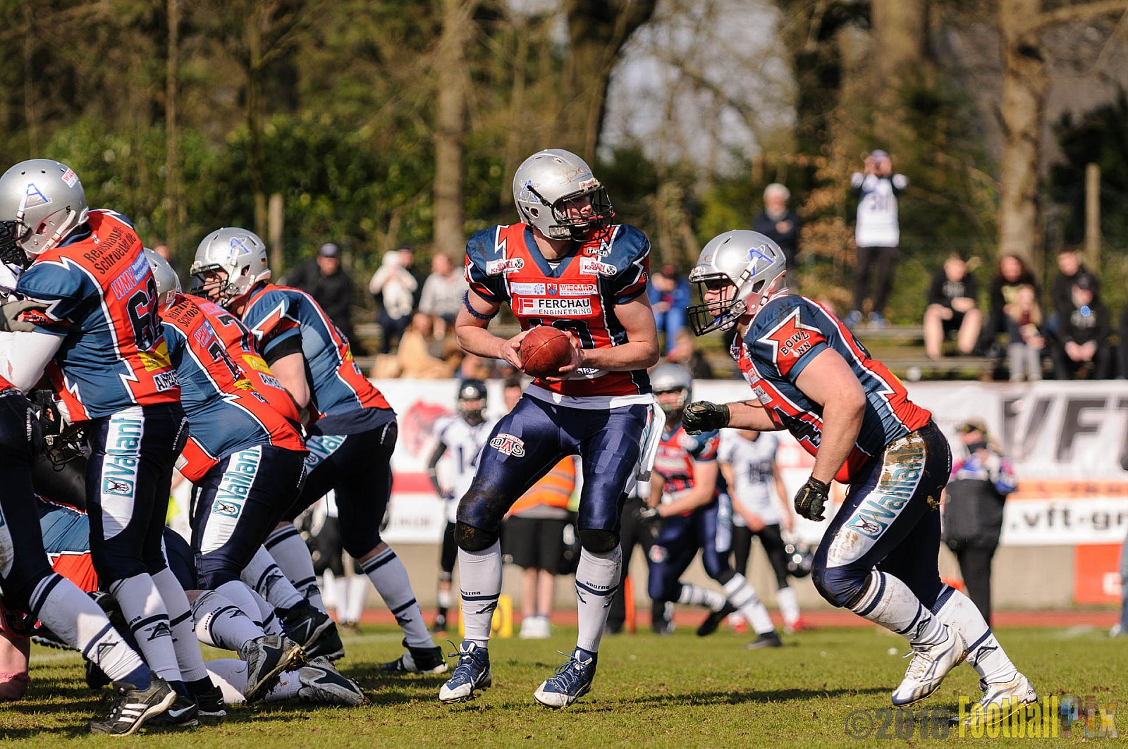 Remscheid Amboss vs. Langenfeld Longhorns - 17.04.2016 RL NRW: Remscheid Amboss vs. Langenfeld Longhorns (32:24)