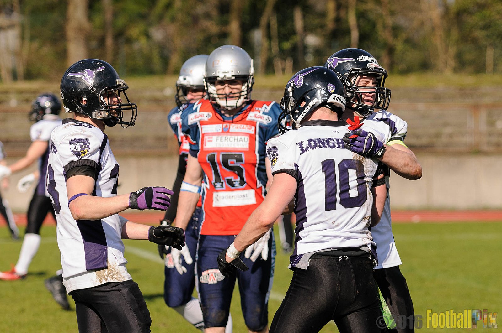 Remscheid Amboss vs. Langenfeld Longhorns - 17.04.2016 RL NRW: Remscheid Amboss vs. Langenfeld Longhorns (32:24)