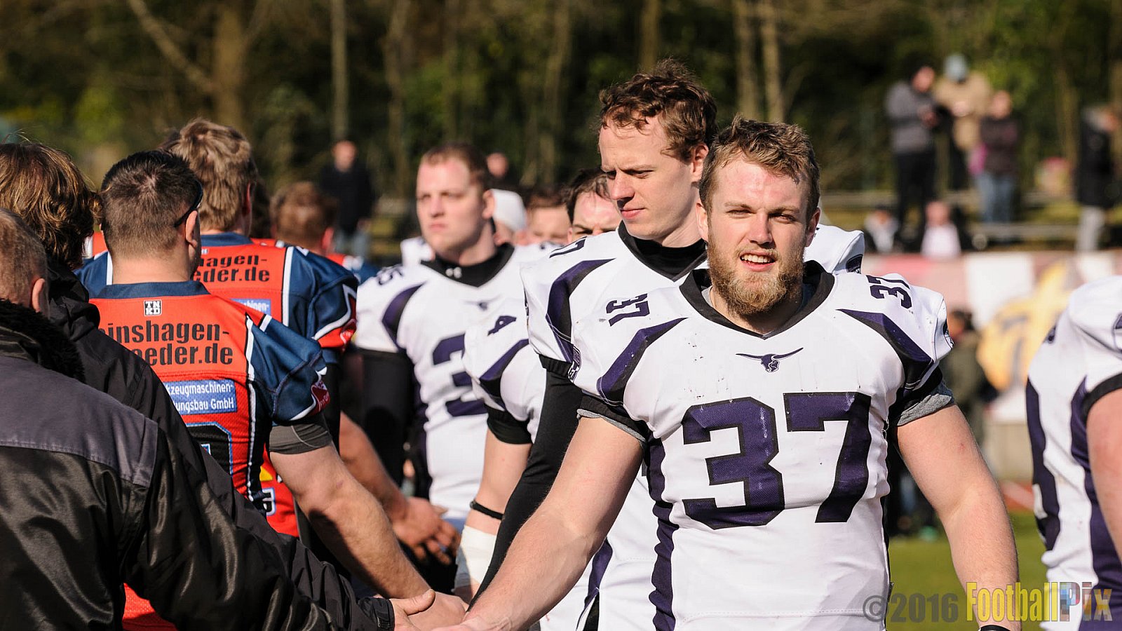 Remscheid Amboss vs. Langenfeld Longhorns - 17.04.2016 RL NRW: Remscheid Amboss vs. Langenfeld Longhorns (32:24)