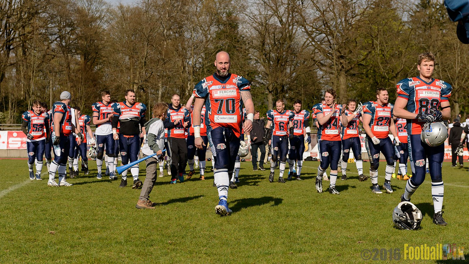 Remscheid Amboss vs. Langenfeld Longhorns - 17.04.2016 RL NRW: Remscheid Amboss vs. Langenfeld Longhorns (32:24)