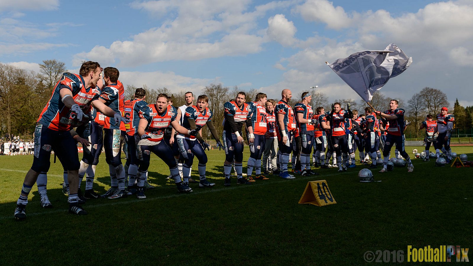 Remscheid Amboss vs. Langenfeld Longhorns - 17.04.2016 RL NRW: Remscheid Amboss vs. Langenfeld Longhorns (32:24)