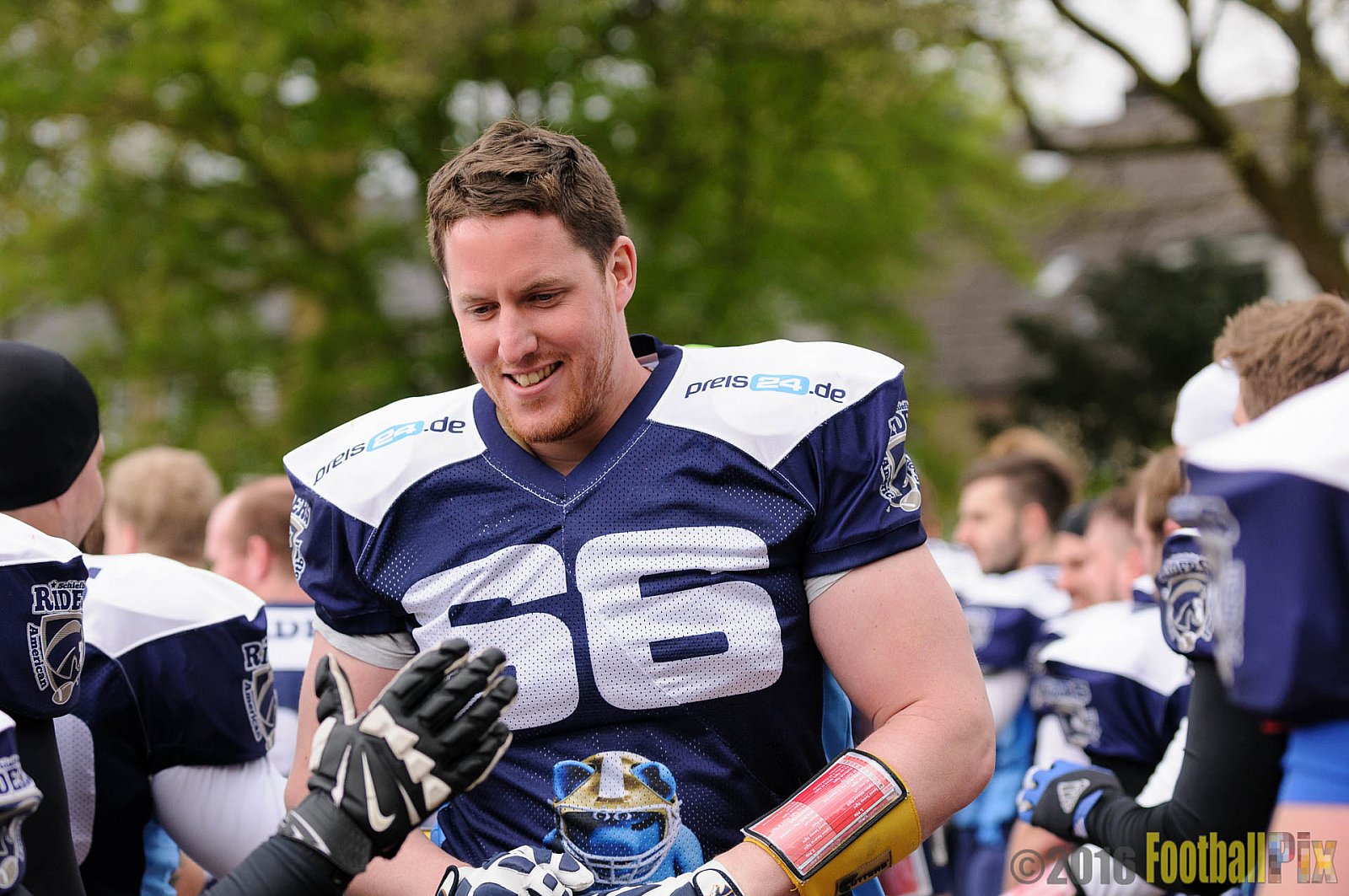 Schiefbahn Riders vs. Siegen Sentinels - 23.04.2016 OL NRW: Schiefbahn Riders vs. Siegen Sentinels (30:33)