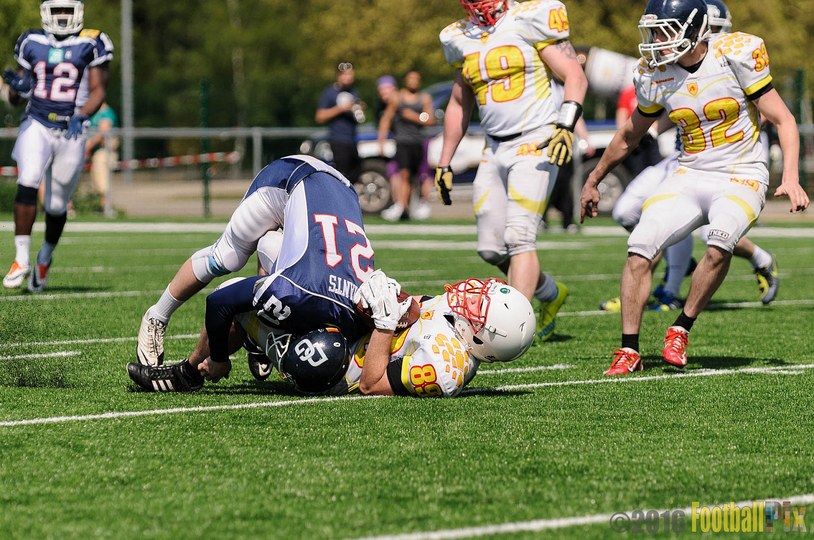 Dortmund Giants vs. Münster Mammuts - 07.05.2016 OL NRW: Dortmund Giants vs. Münster Mammuts (12:6)