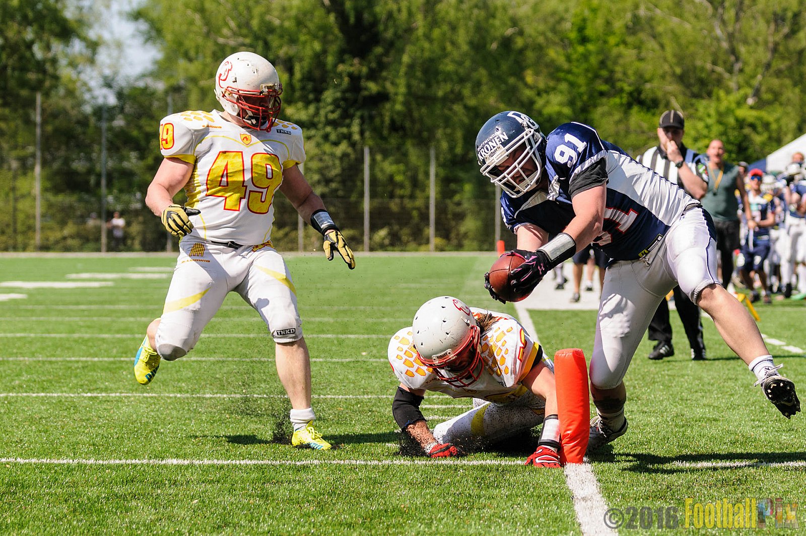 Dortmund Giants vs. Münster Mammuts - 07.05.2016 OL NRW: Dortmund Giants vs. Münster Mammuts (12:6)