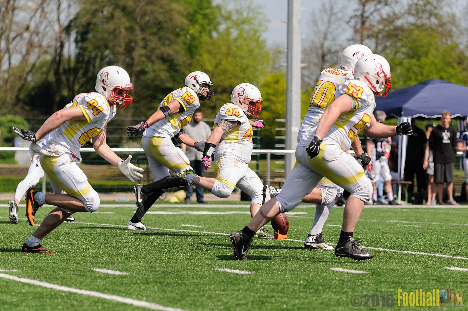 Dortmund Giants vs. Münster Mammuts - 07.05.2016 OL NRW: Dortmund Giants vs. Münster Mammuts (12:6)