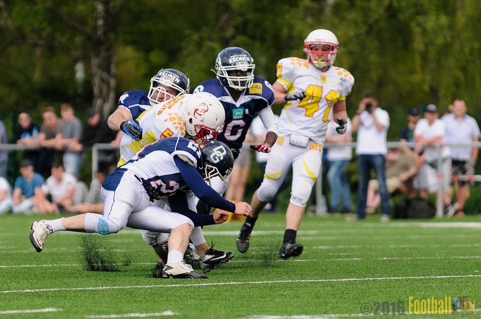 Dortmund Giants vs. Münster Mammuts - 07.05.2016 OL NRW: Dortmund Giants vs. Münster Mammuts (12:6)