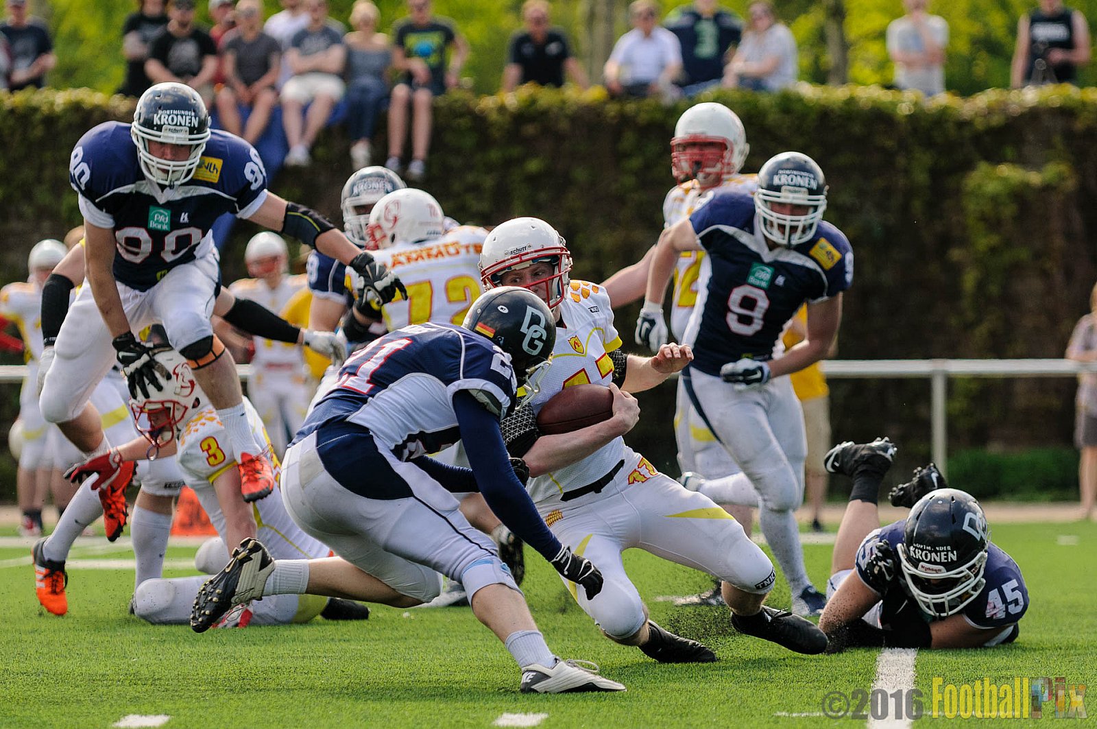 Dortmund Giants vs. Münster Mammuts - 07.05.2016 OL NRW: Dortmund Giants vs. Münster Mammuts (12:6)