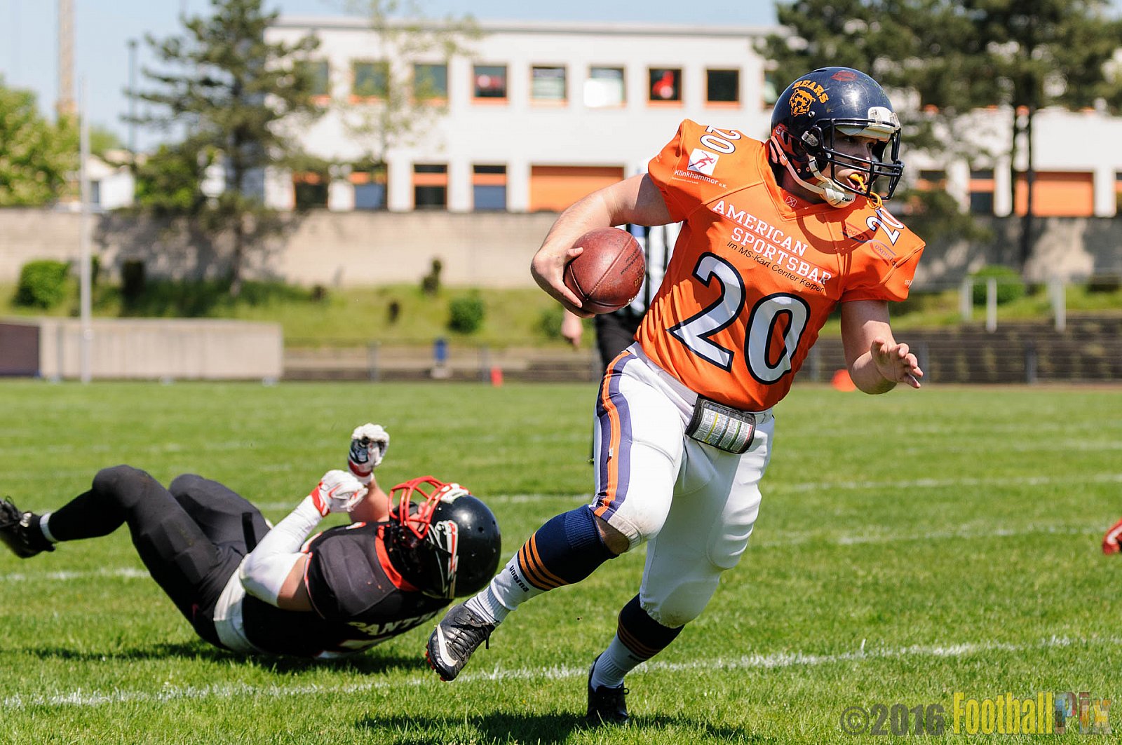Düsseldorf Panther Prospects vs. Kerpen Bears - 08.05.2016 VL NRW: Düsseldorf Panther Prospects vs. Kerpen Bears (7:34)