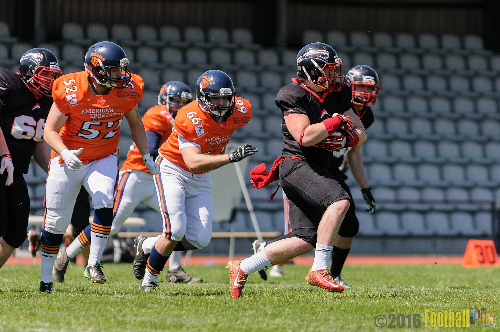 Düsseldorf Panther Prospects vs. Kerpen Bears - 08.05.2016 VL NRW: Düsseldorf Panther Prospects vs. Kerpen Bears (7:34)