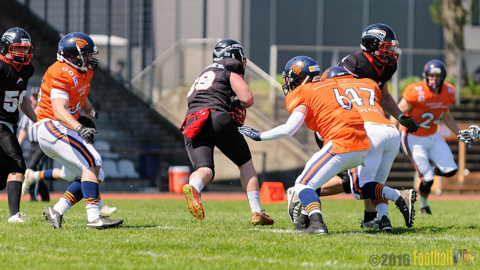 Düsseldorf Panther Prospects vs. Kerpen Bears - 08.05.2016 VL NRW: Düsseldorf Panther Prospects vs. Kerpen Bears (7:34)