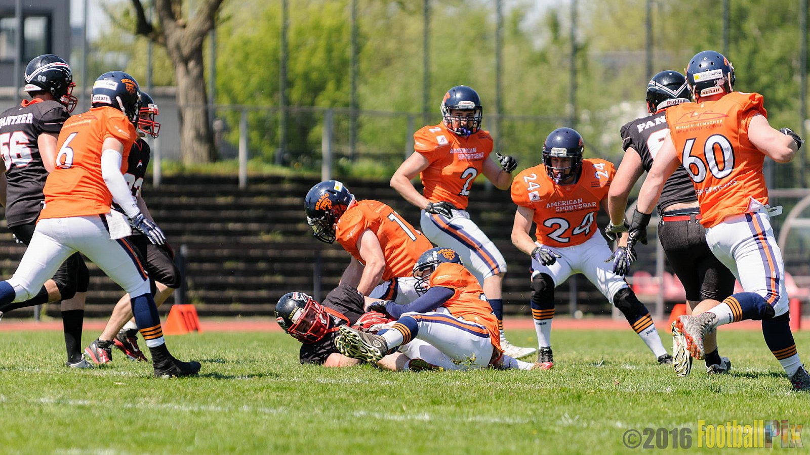 Düsseldorf Panther Prospects vs. Kerpen Bears - 08.05.2016 VL NRW: Düsseldorf Panther Prospects vs. Kerpen Bears (7:34)