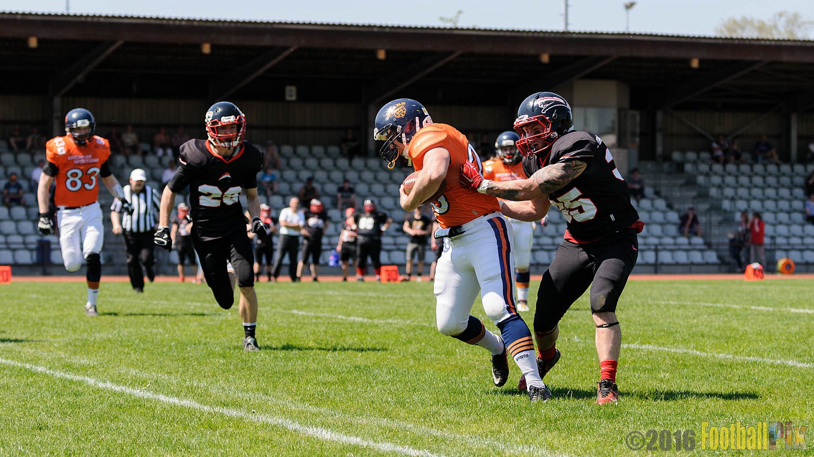 Düsseldorf Panther Prospects vs. Kerpen Bears - 08.05.2016 VL NRW: Düsseldorf Panther Prospects vs. Kerpen Bears (7:34)