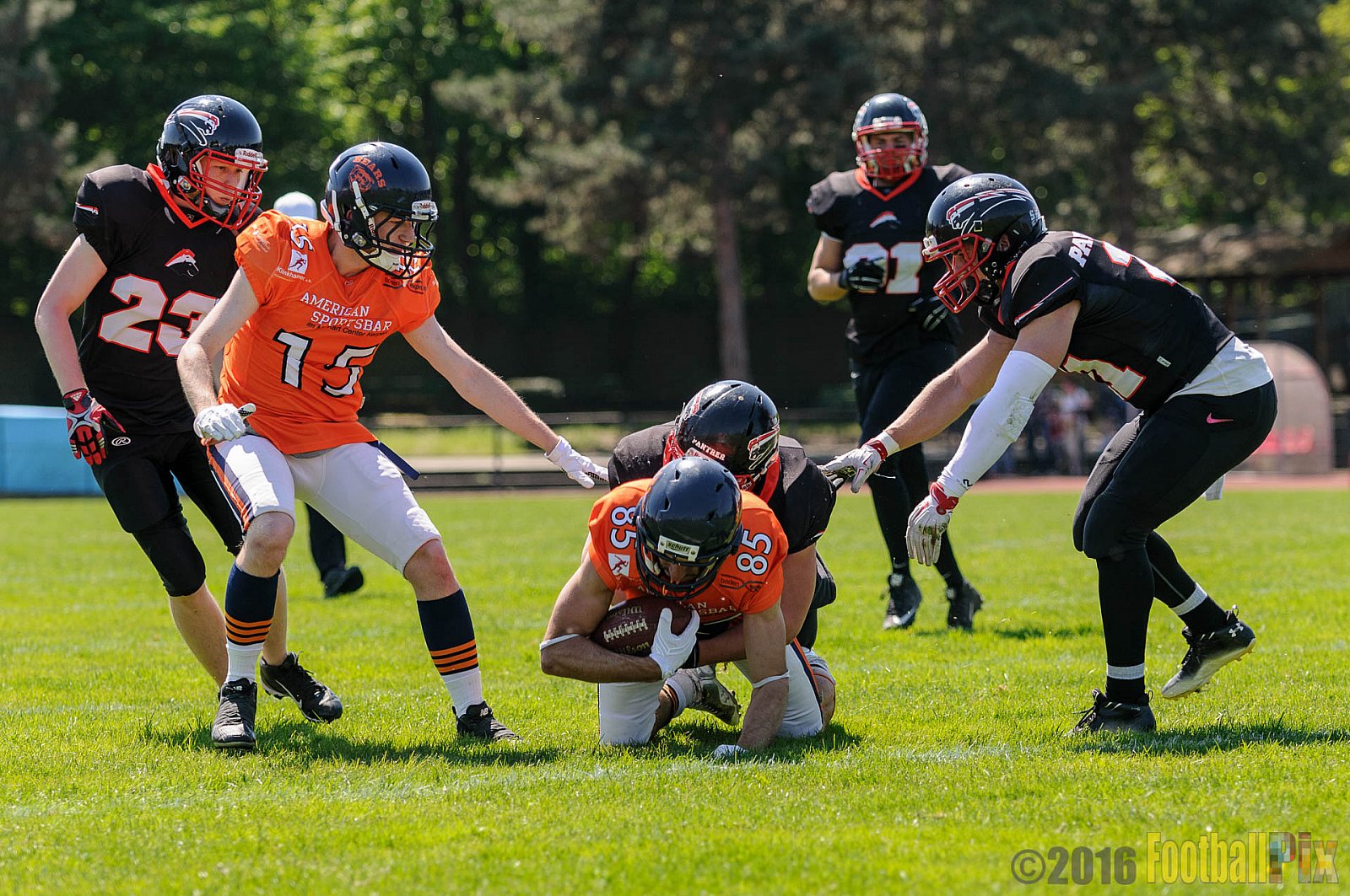 Düsseldorf Panther Prospects vs. Kerpen Bears - 08.05.2016 VL NRW: Düsseldorf Panther Prospects vs. Kerpen Bears (7:34)