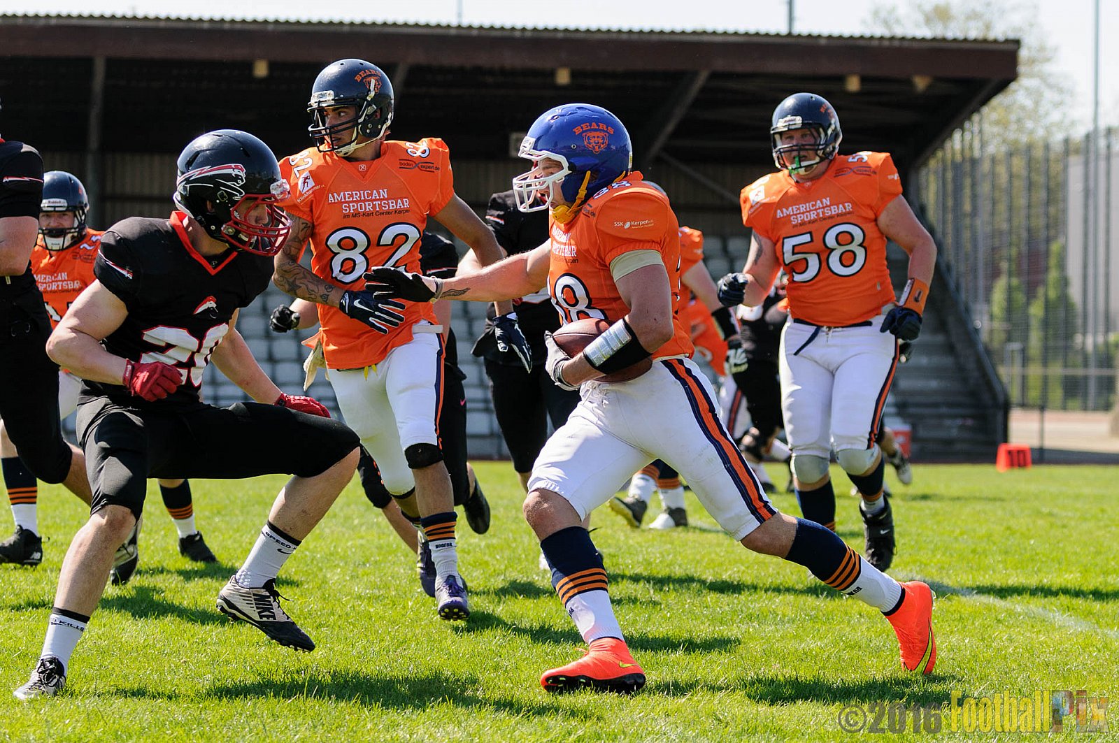 Düsseldorf Panther Prospects vs. Kerpen Bears - 08.05.2016 VL NRW: Düsseldorf Panther Prospects vs. Kerpen Bears (7:34)
