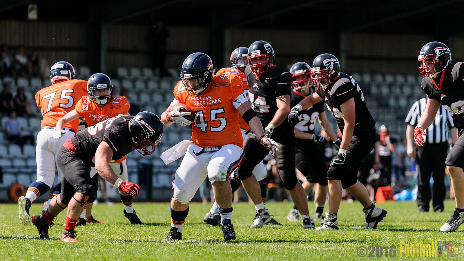 Düsseldorf Panther Prospects vs. Kerpen Bears - 08.05.2016 VL NRW: Düsseldorf Panther Prospects vs. Kerpen Bears (7:34)