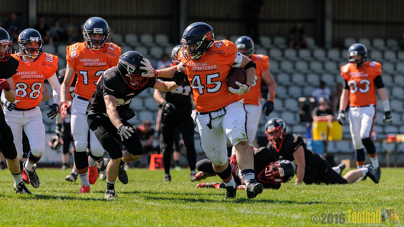 Düsseldorf Panther Prospects vs. Kerpen Bears - 08.05.2016 VL NRW: Düsseldorf Panther Prospects vs. Kerpen Bears (7:34)