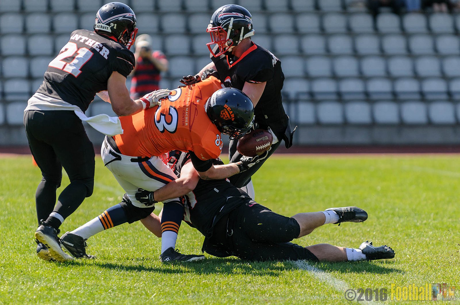 Düsseldorf Panther Prospects vs. Kerpen Bears - 08.05.2016 VL NRW: Düsseldorf Panther Prospects vs. Kerpen Bears (7:34)