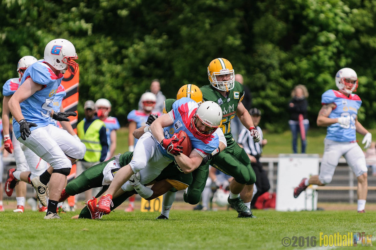 Cologne Crocodiles vs. Bonn Gamecocks - 15.05.2016 GFL2: Cologne Crocodiles vs. Bonn Gamecocks (6:0)