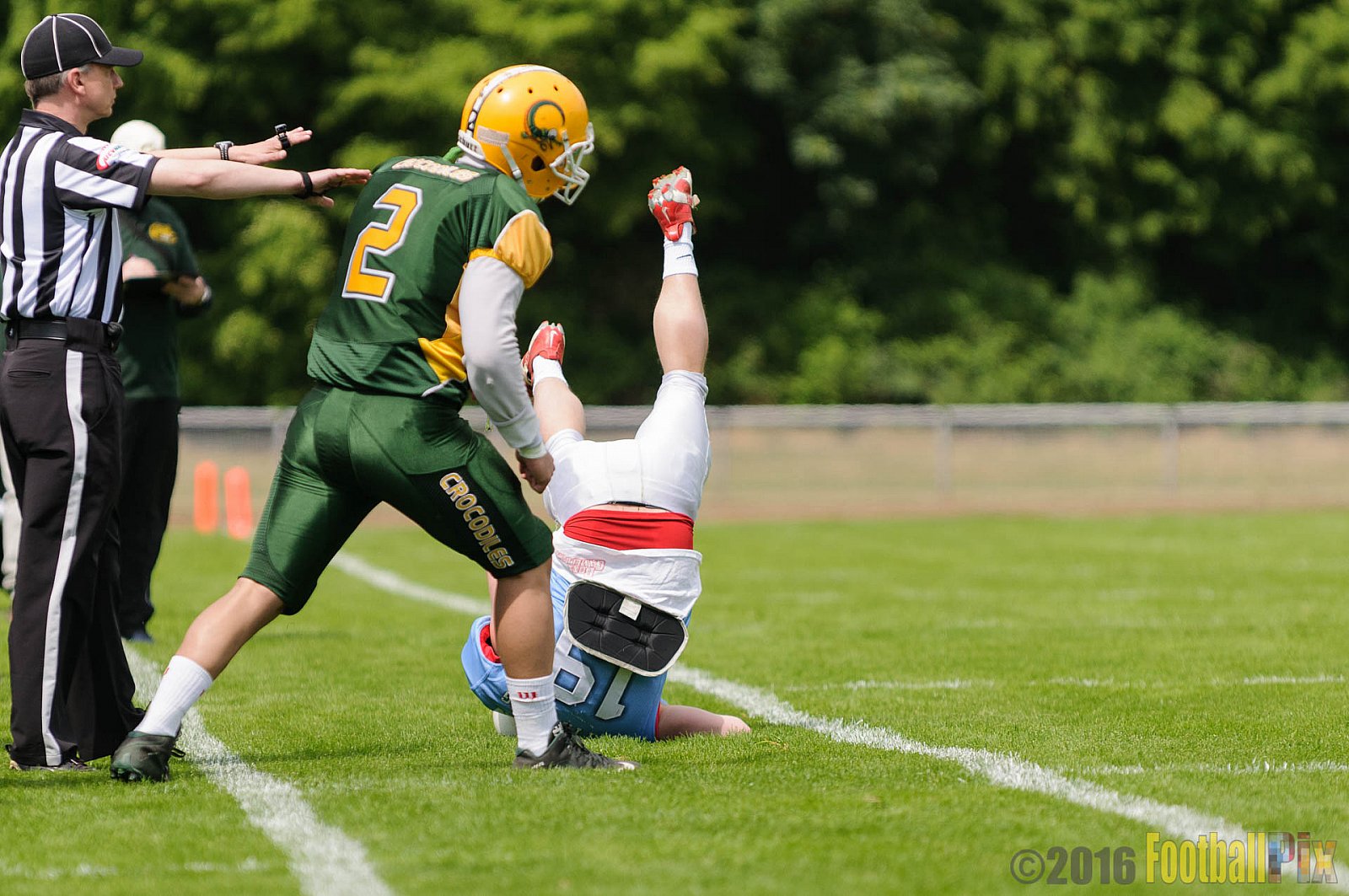 Cologne Crocodiles vs. Bonn Gamecocks - 15.05.2016 GFL2: Cologne Crocodiles vs. Bonn Gamecocks (6:0)