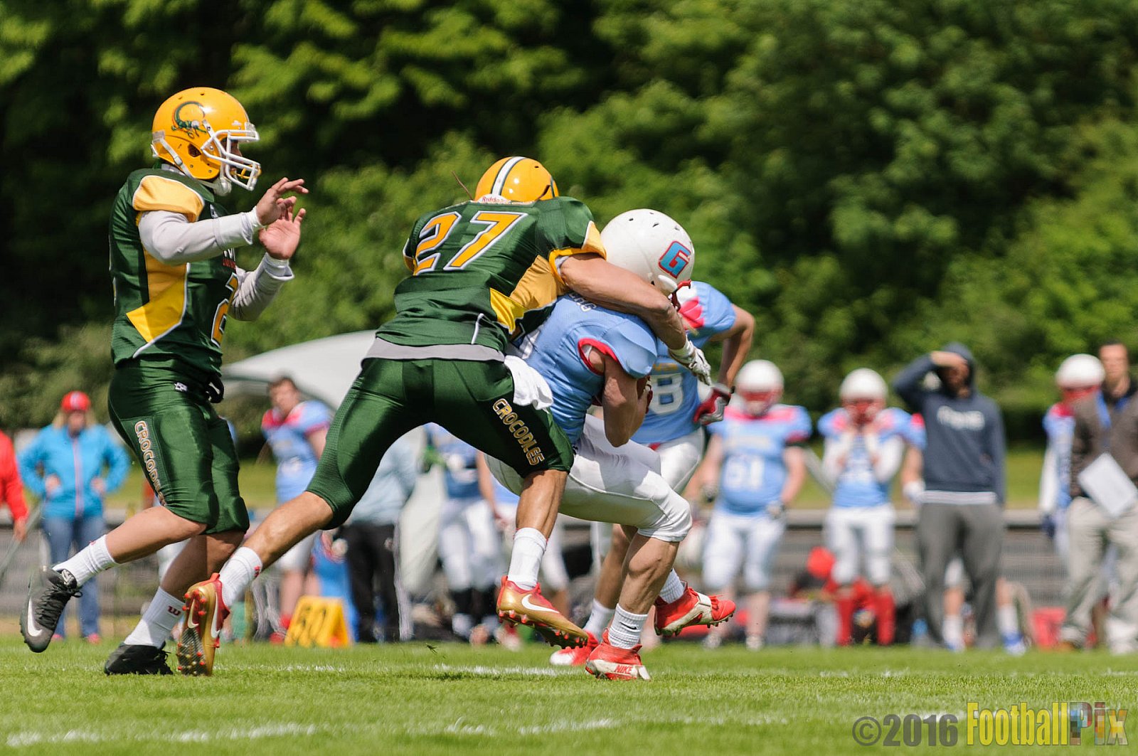 Cologne Crocodiles vs. Bonn Gamecocks - 15.05.2016 GFL2: Cologne Crocodiles vs. Bonn Gamecocks (6:0)