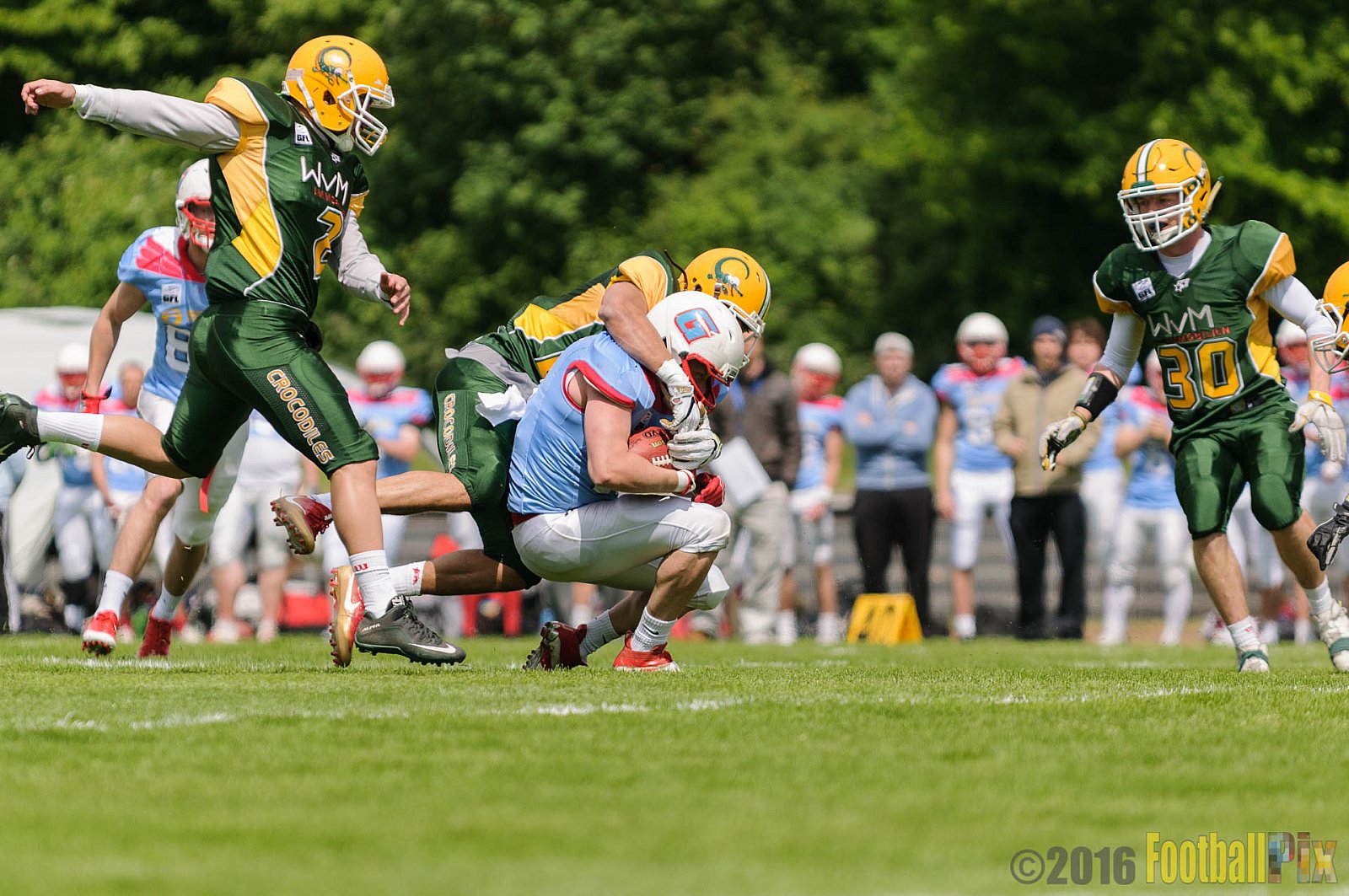 Cologne Crocodiles vs. Bonn Gamecocks - 15.05.2016 GFL2: Cologne Crocodiles vs. Bonn Gamecocks (6:0)