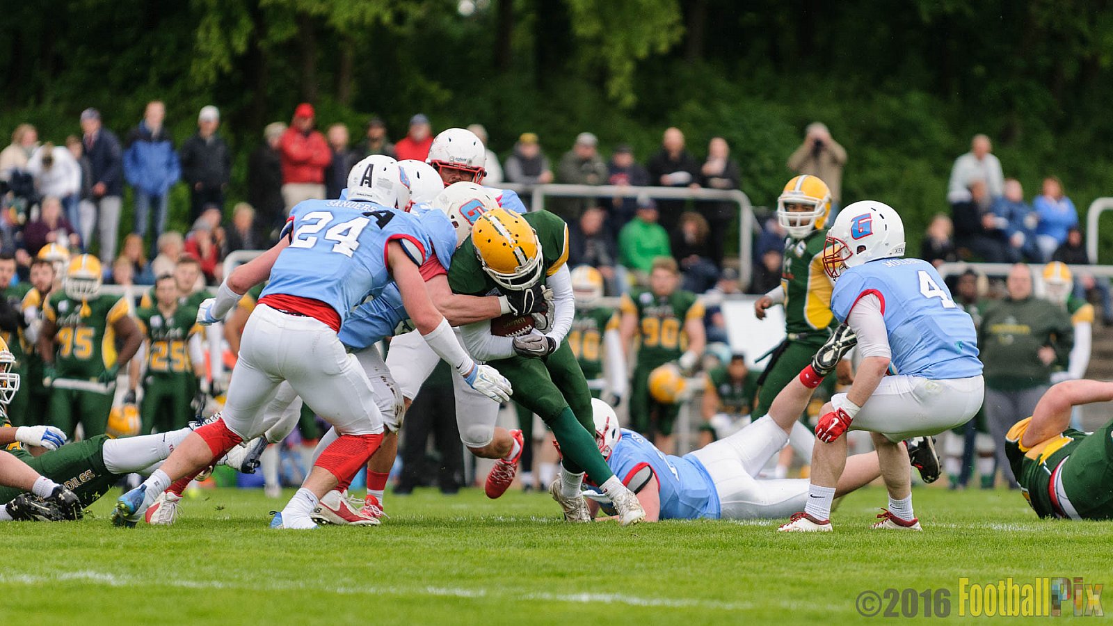 Cologne Crocodiles vs. Bonn Gamecocks - 15.05.2016 GFL2: Cologne Crocodiles vs. Bonn Gamecocks (6:0)