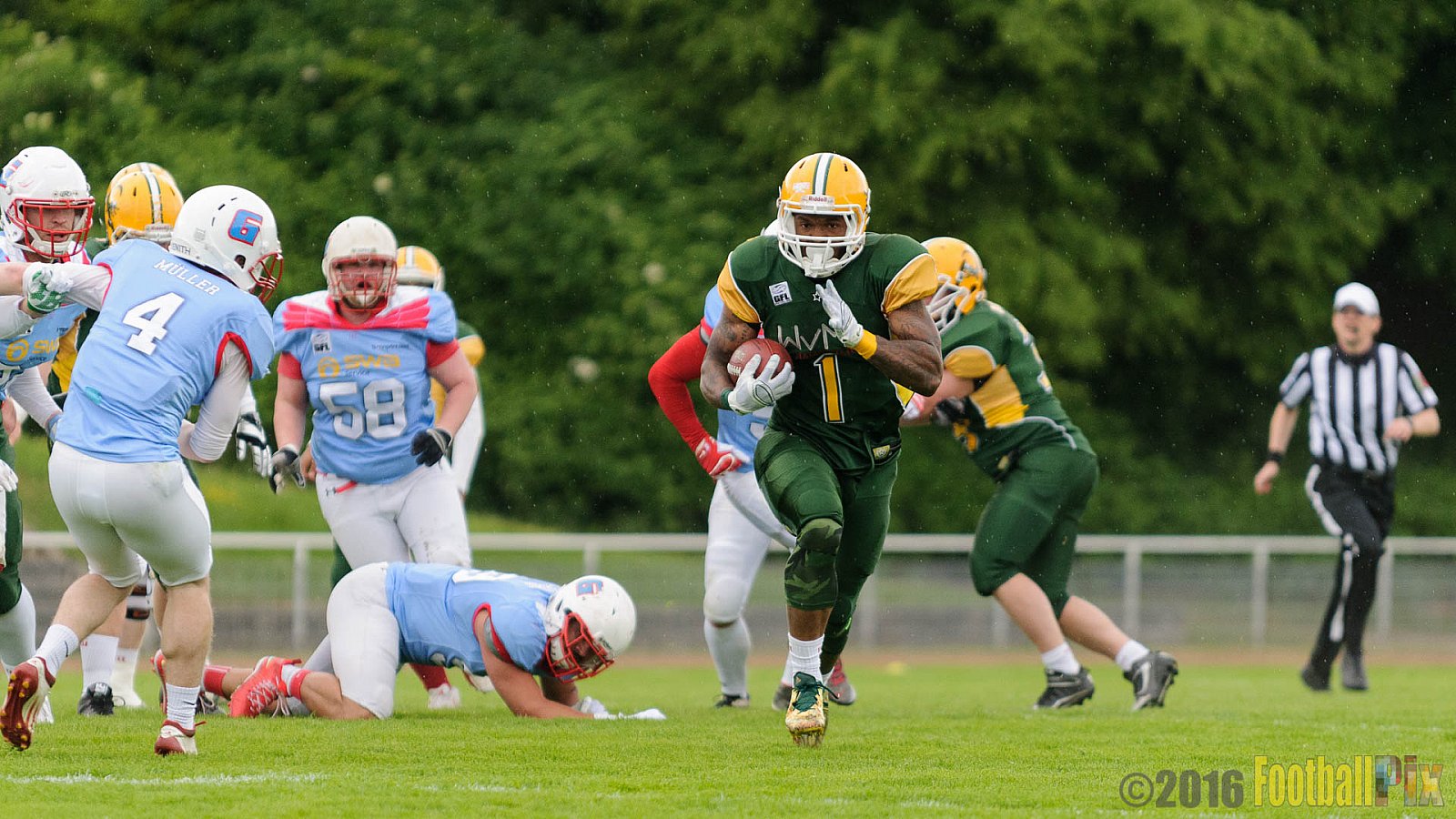 Cologne Crocodiles vs. Bonn Gamecocks - 15.05.2016 GFL2: Cologne Crocodiles vs. Bonn Gamecocks (6:0)