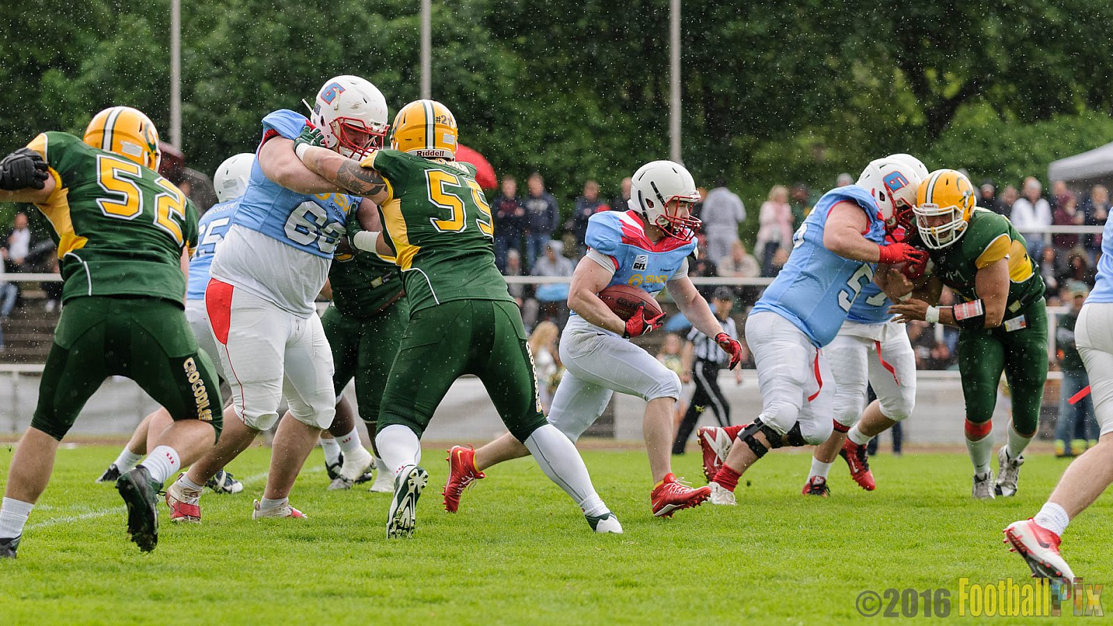 Cologne Crocodiles vs. Bonn Gamecocks - 15.05.2016 GFL2: Cologne Crocodiles vs. Bonn Gamecocks (6:0)