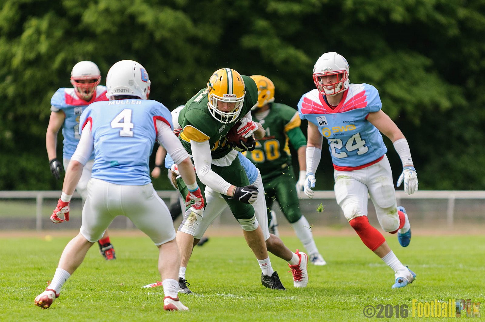 Cologne Crocodiles vs. Bonn Gamecocks - 15.05.2016 GFL2: Cologne Crocodiles vs. Bonn Gamecocks (6:0)