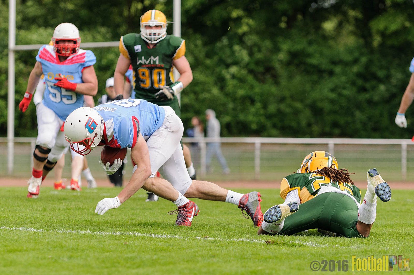 Cologne Crocodiles vs. Bonn Gamecocks - 15.05.2016 GFL2: Cologne Crocodiles vs. Bonn Gamecocks (6:0)