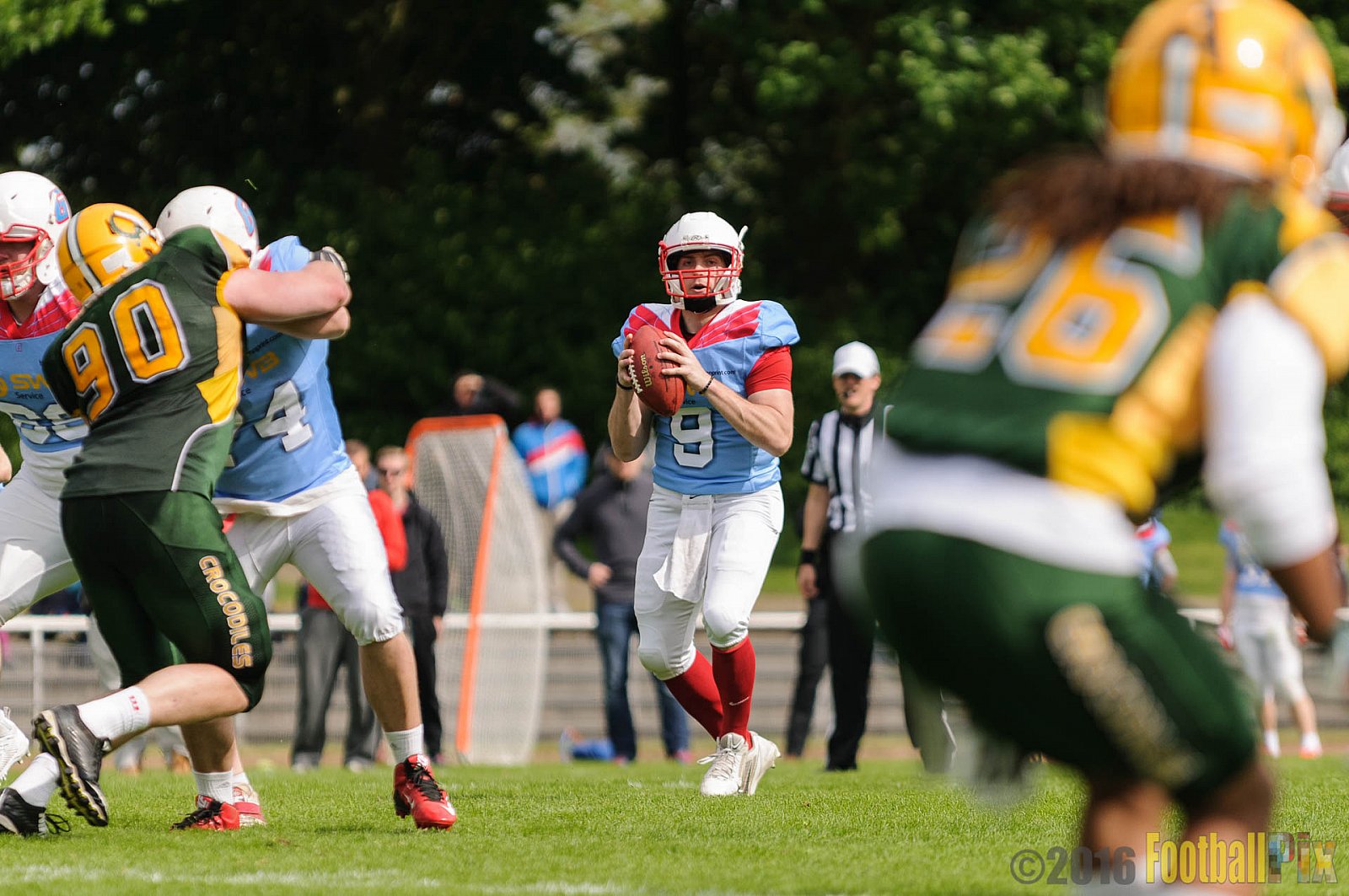 Cologne Crocodiles vs. Bonn Gamecocks - 15.05.2016 GFL2: Cologne Crocodiles vs. Bonn Gamecocks (6:0)