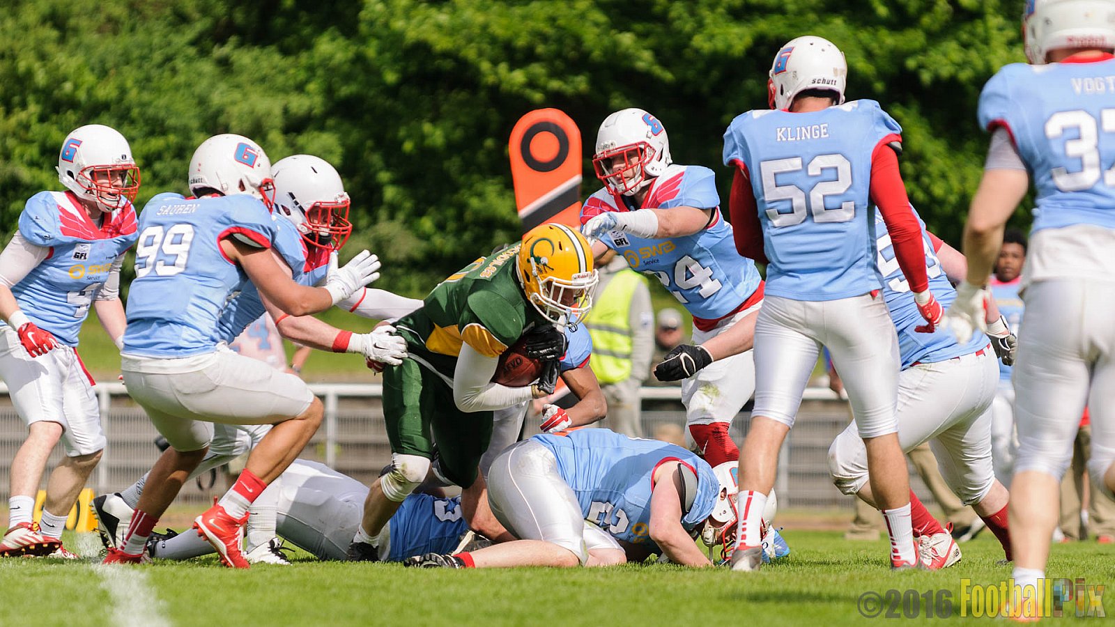Cologne Crocodiles vs. Bonn Gamecocks - 15.05.2016 GFL2: Cologne Crocodiles vs. Bonn Gamecocks (6:0)