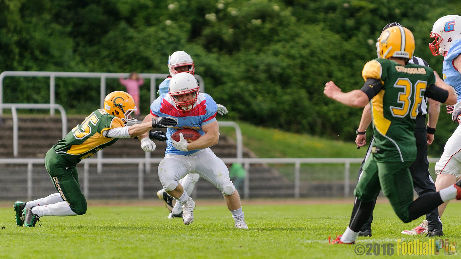 Cologne Crocodiles vs. Bonn Gamecocks - 15.05.2016 GFL2: Cologne Crocodiles vs. Bonn Gamecocks (6:0)