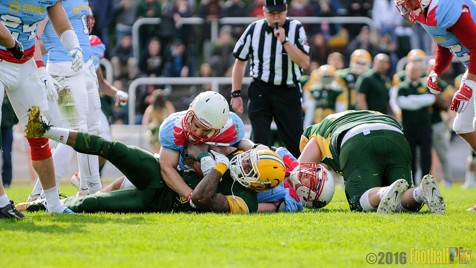 Cologne Crocodiles vs. Bonn Gamecocks - 15.05.2016 GFL2: Cologne Crocodiles vs. Bonn Gamecocks (6:0)