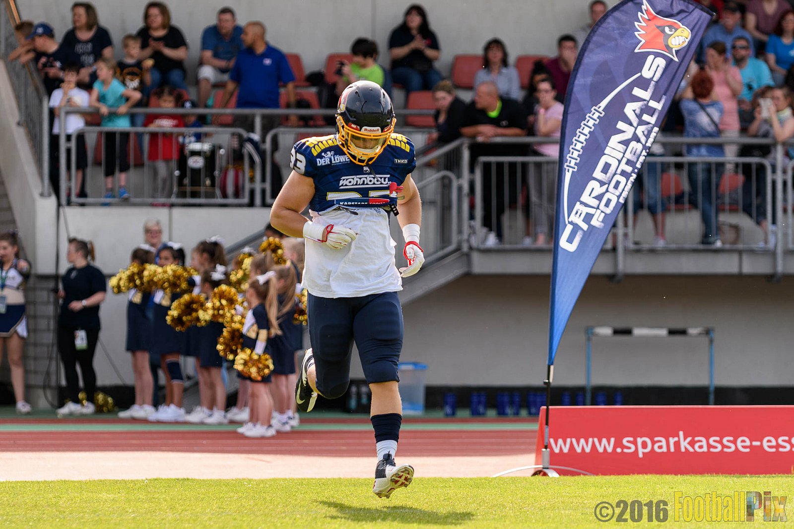 Essen Assindia Cardinals vs. Cologne Crocodiles - 21.05.2016 GFL2: Essen Assindia Cardinals vs. Cologne Crocodiles (0:17)