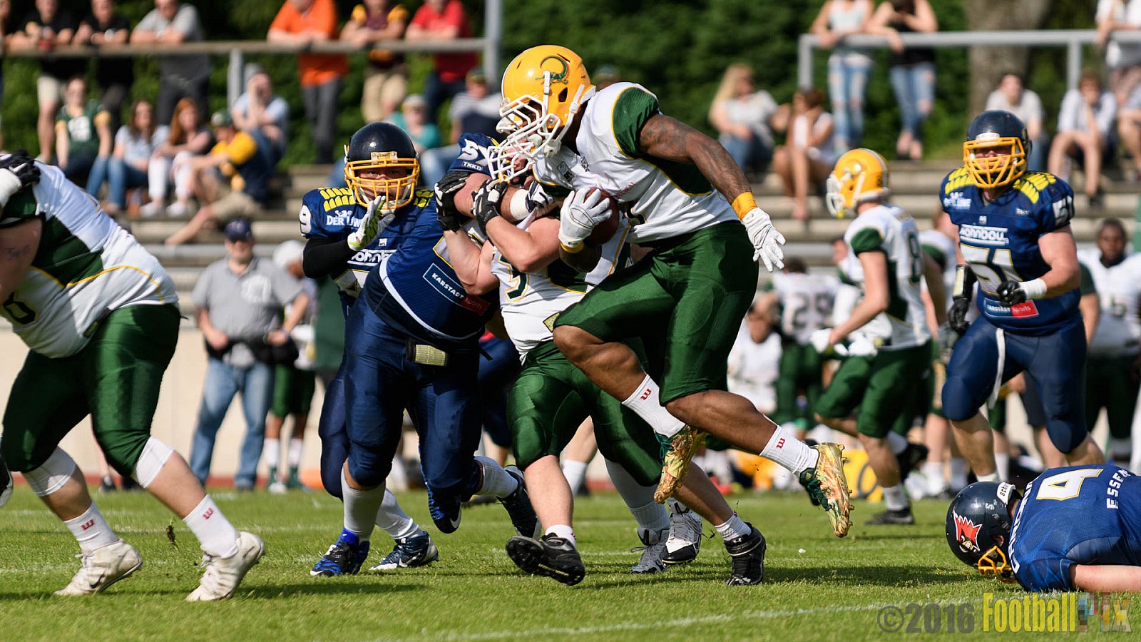 Essen Assindia Cardinals vs. Cologne Crocodiles - 21.05.2016 GFL2: Essen Assindia Cardinals vs. Cologne Crocodiles (0:17)