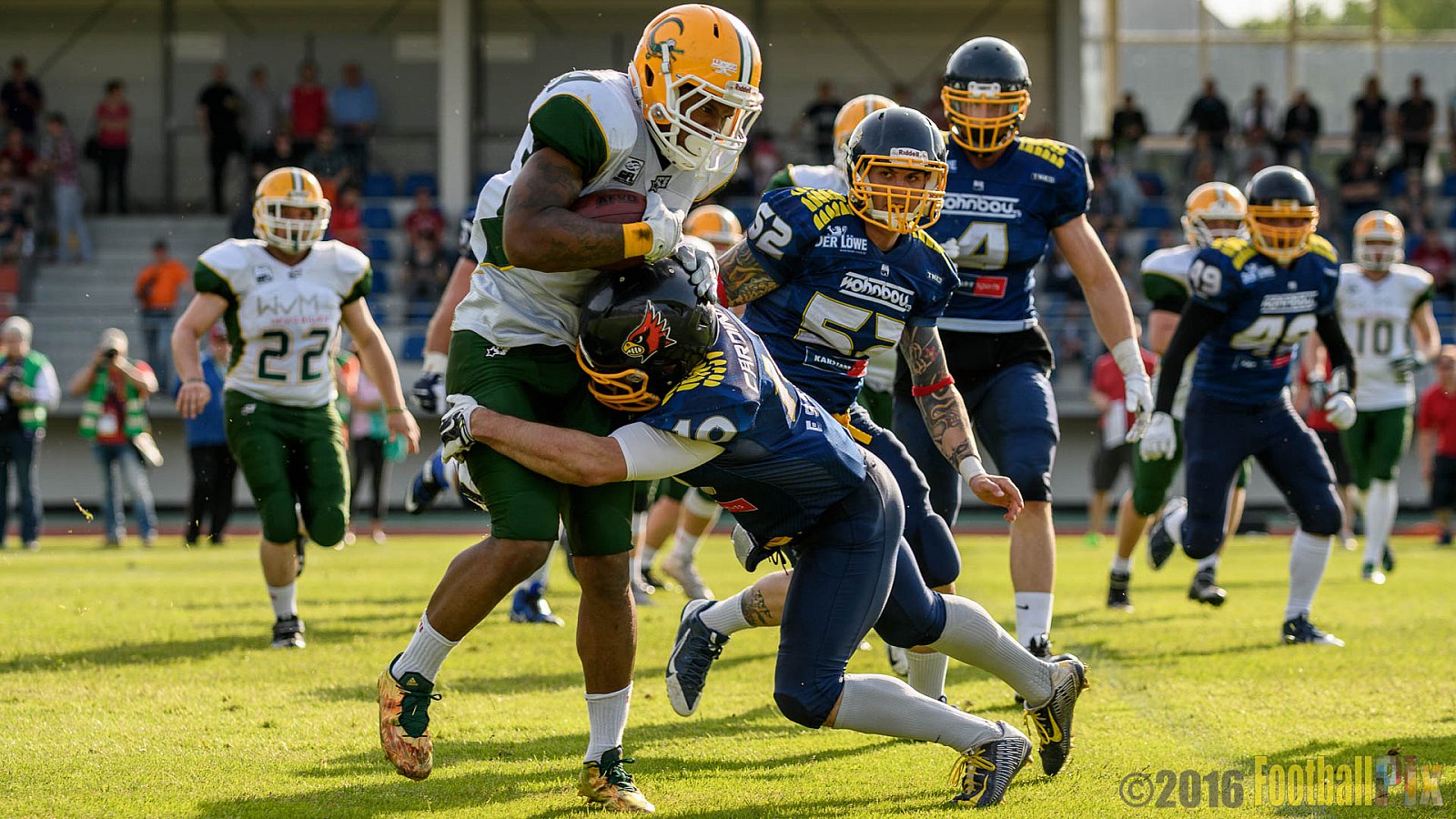 Essen Assindia Cardinals vs. Cologne Crocodiles - 21.05.2016 GFL2: Essen Assindia Cardinals vs. Cologne Crocodiles (0:17)