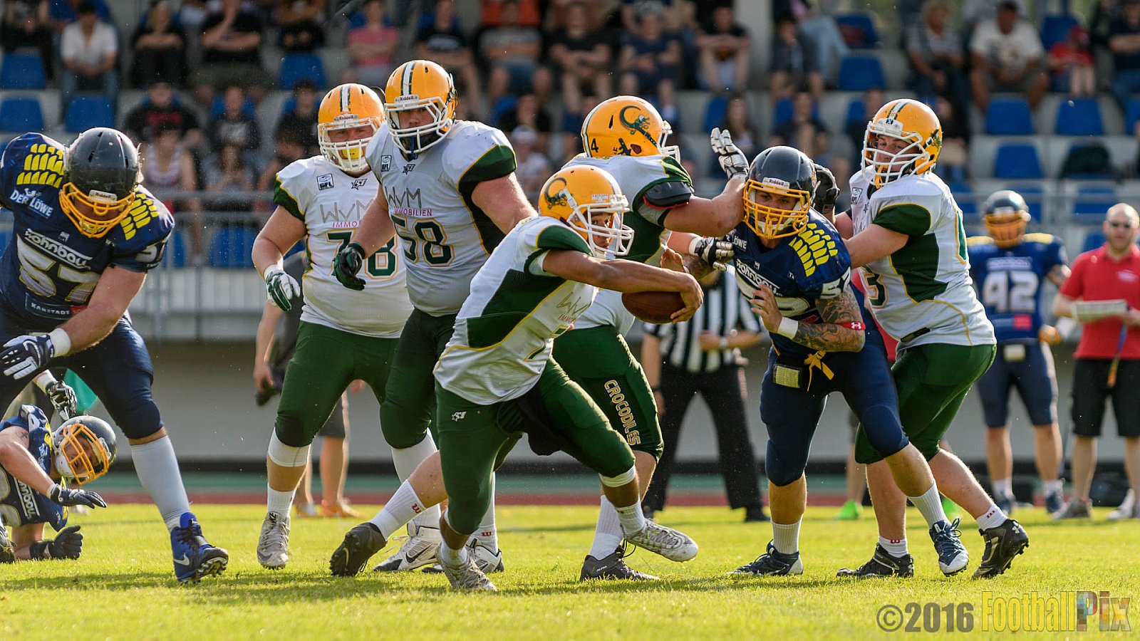 Essen Assindia Cardinals vs. Cologne Crocodiles - 21.05.2016 GFL2: Essen Assindia Cardinals vs. Cologne Crocodiles (0:17)