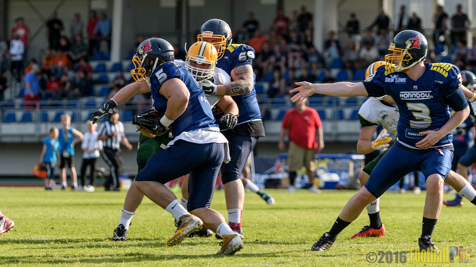 Essen Assindia Cardinals vs. Cologne Crocodiles - 21.05.2016 GFL2: Essen Assindia Cardinals vs. Cologne Crocodiles (0:17)