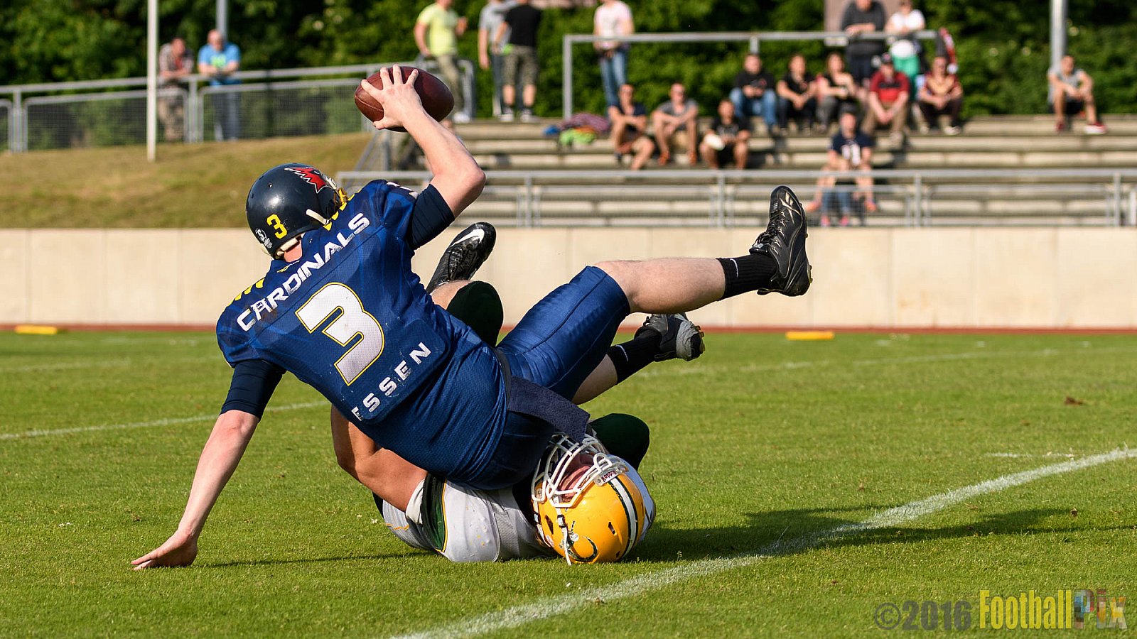 Essen Assindia Cardinals vs. Cologne Crocodiles - 21.05.2016 GFL2: Essen Assindia Cardinals vs. Cologne Crocodiles (0:17)