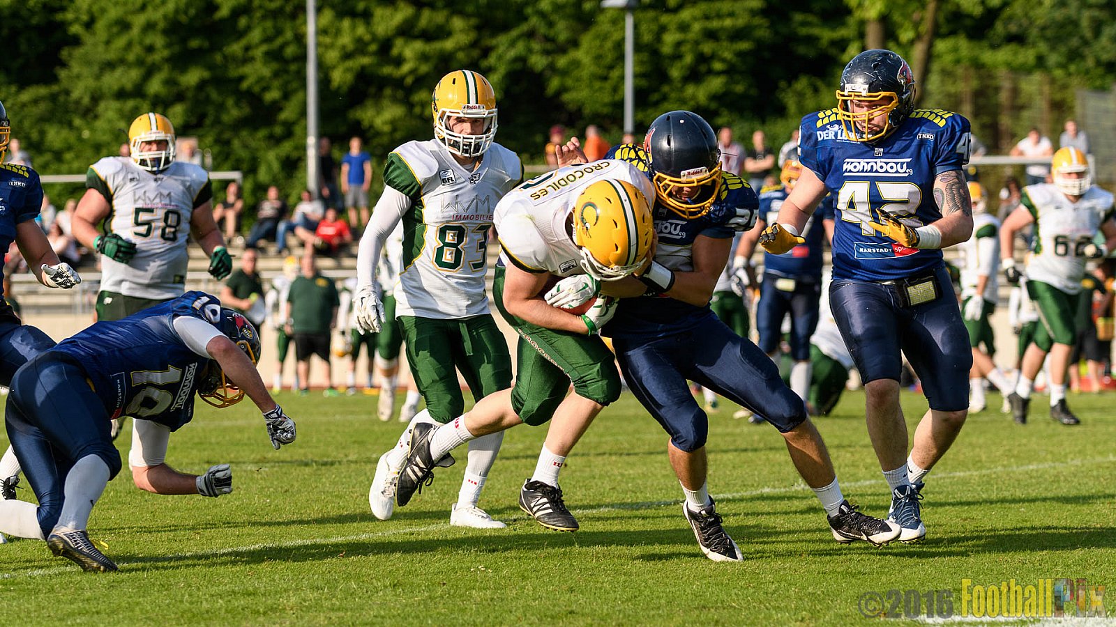 Essen Assindia Cardinals vs. Cologne Crocodiles - 21.05.2016 GFL2: Essen Assindia Cardinals vs. Cologne Crocodiles (0:17)