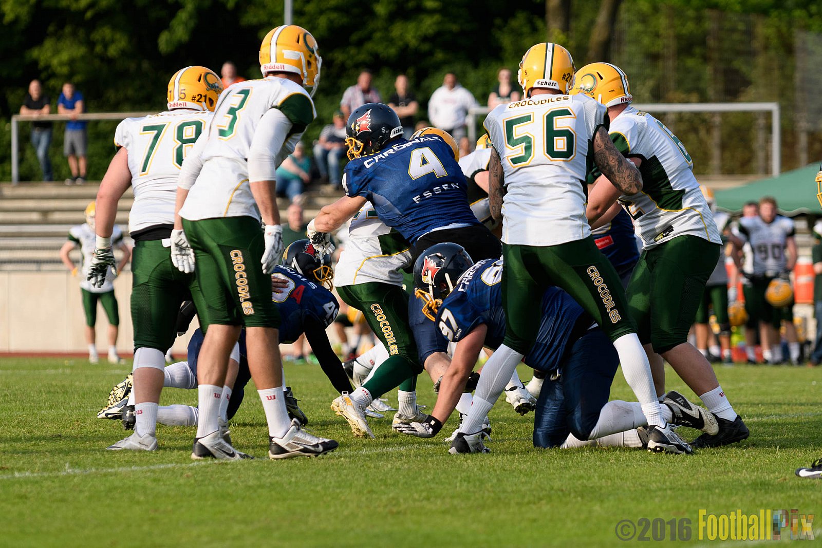 Essen Assindia Cardinals vs. Cologne Crocodiles - 21.05.2016 GFL2: Essen Assindia Cardinals vs. Cologne Crocodiles (0:17)