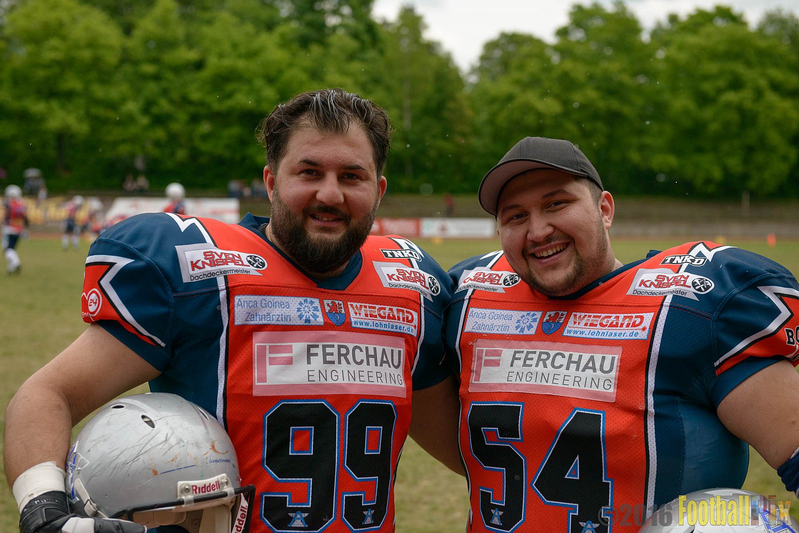 Remscheid Amboss vs. Solingen Paladins - 22.05.2016 RL NRW: Remscheid Amboss vs. Solingen Paladins (28:29)