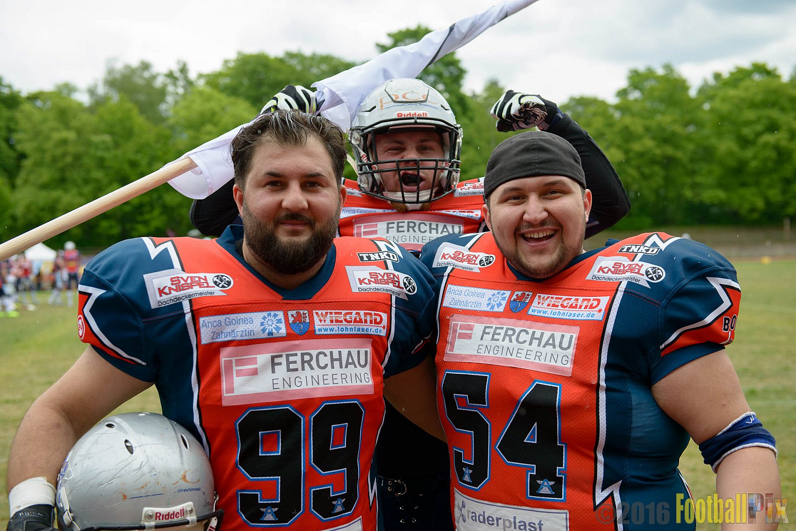 Remscheid Amboss vs. Solingen Paladins - 22.05.2016 RL NRW: Remscheid Amboss vs. Solingen Paladins (28:29)