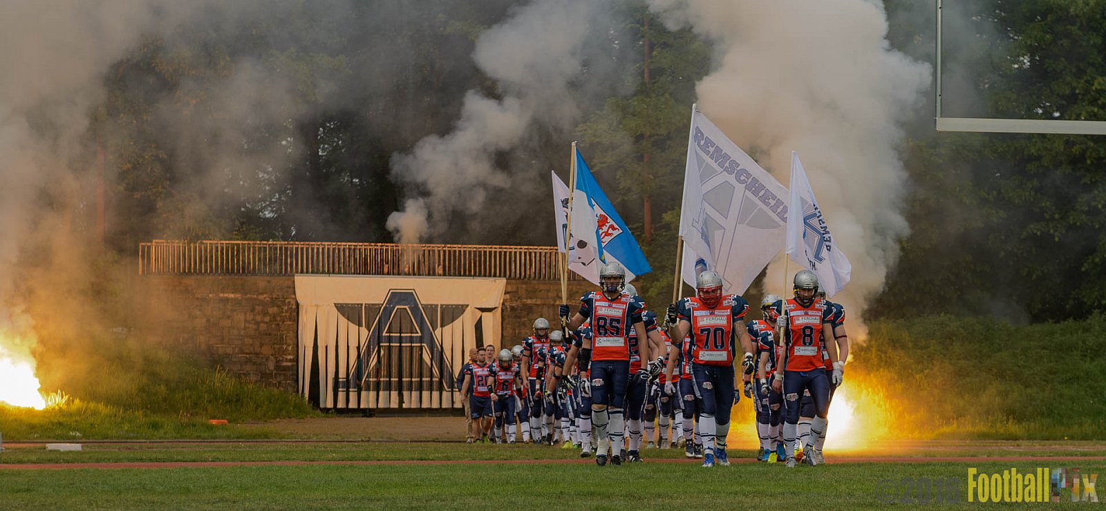 Remscheid Amboss vs. Solingen Paladins - 22.05.2016 RL NRW: Remscheid Amboss vs. Solingen Paladins (28:29)