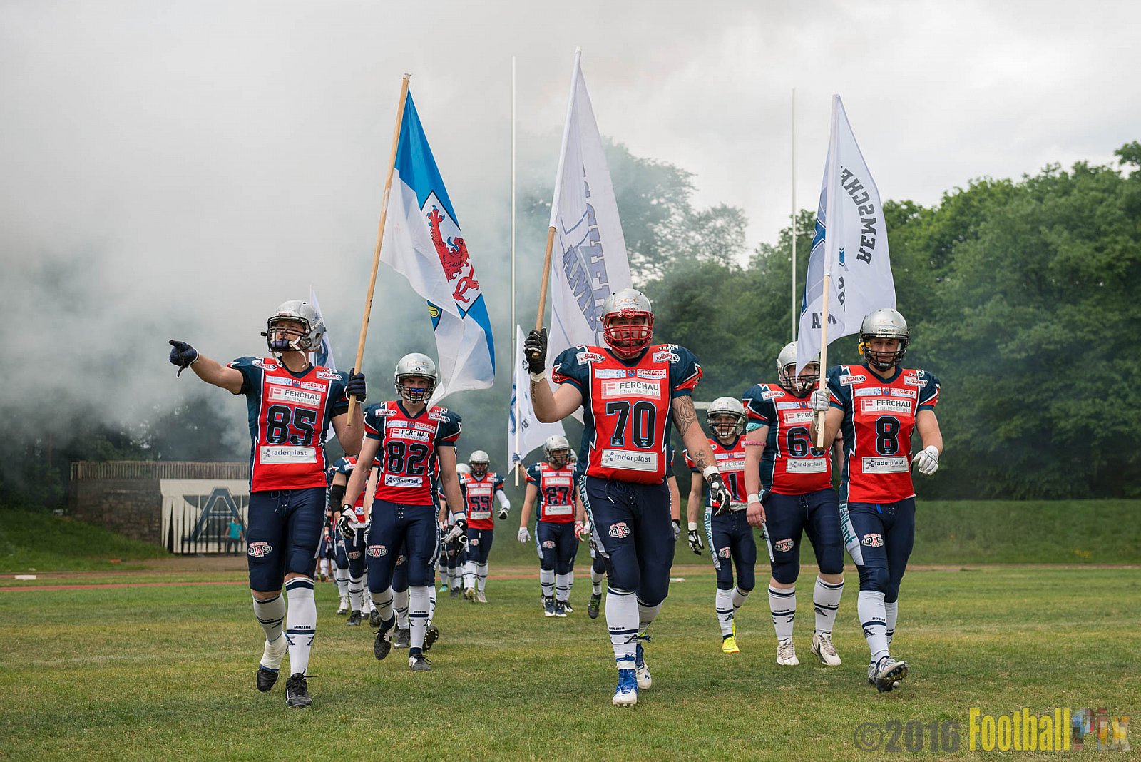 Remscheid Amboss vs. Solingen Paladins - 22.05.2016 RL NRW: Remscheid Amboss vs. Solingen Paladins (28:29)