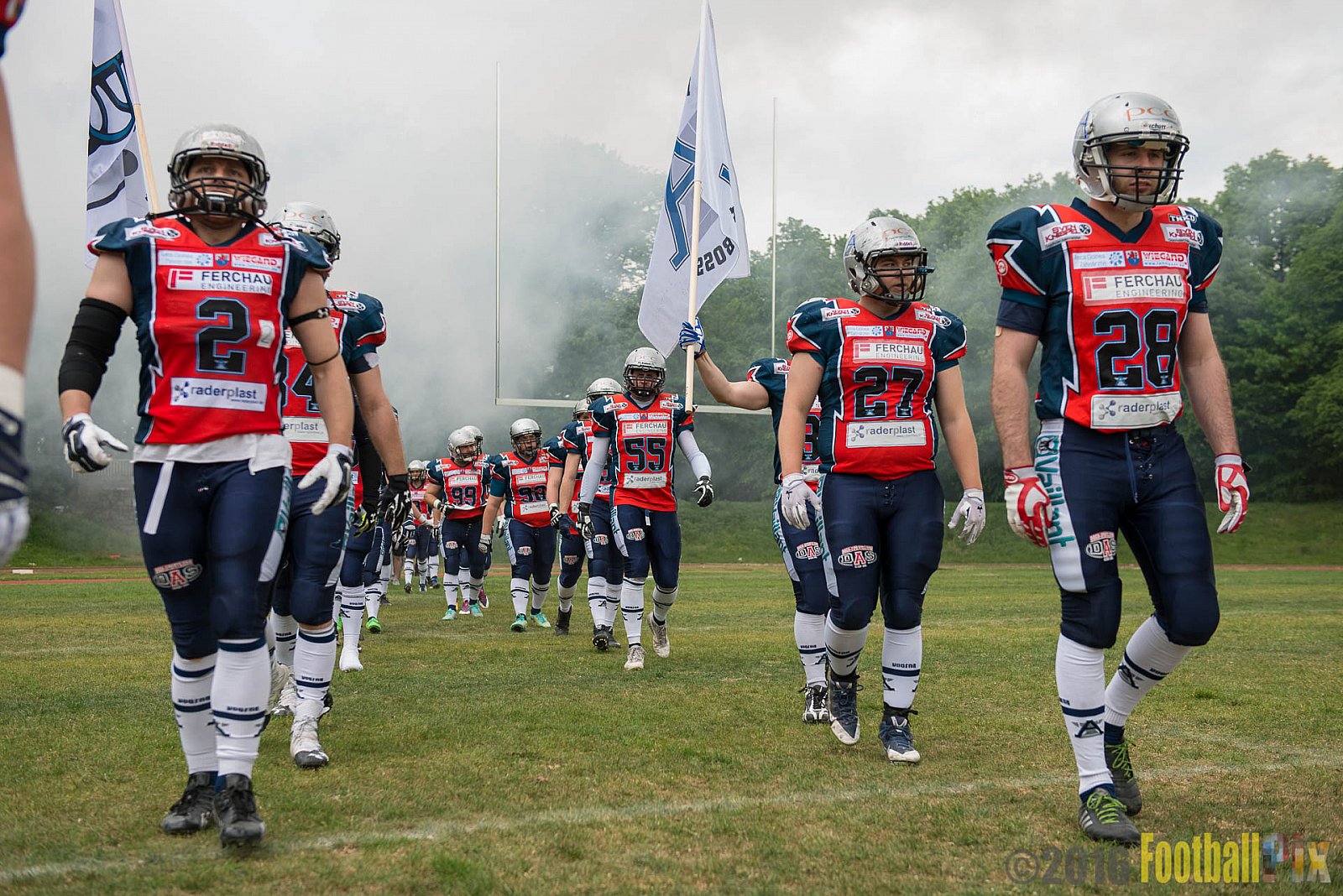 Remscheid Amboss vs. Solingen Paladins - 22.05.2016 RL NRW: Remscheid Amboss vs. Solingen Paladins (28:29)