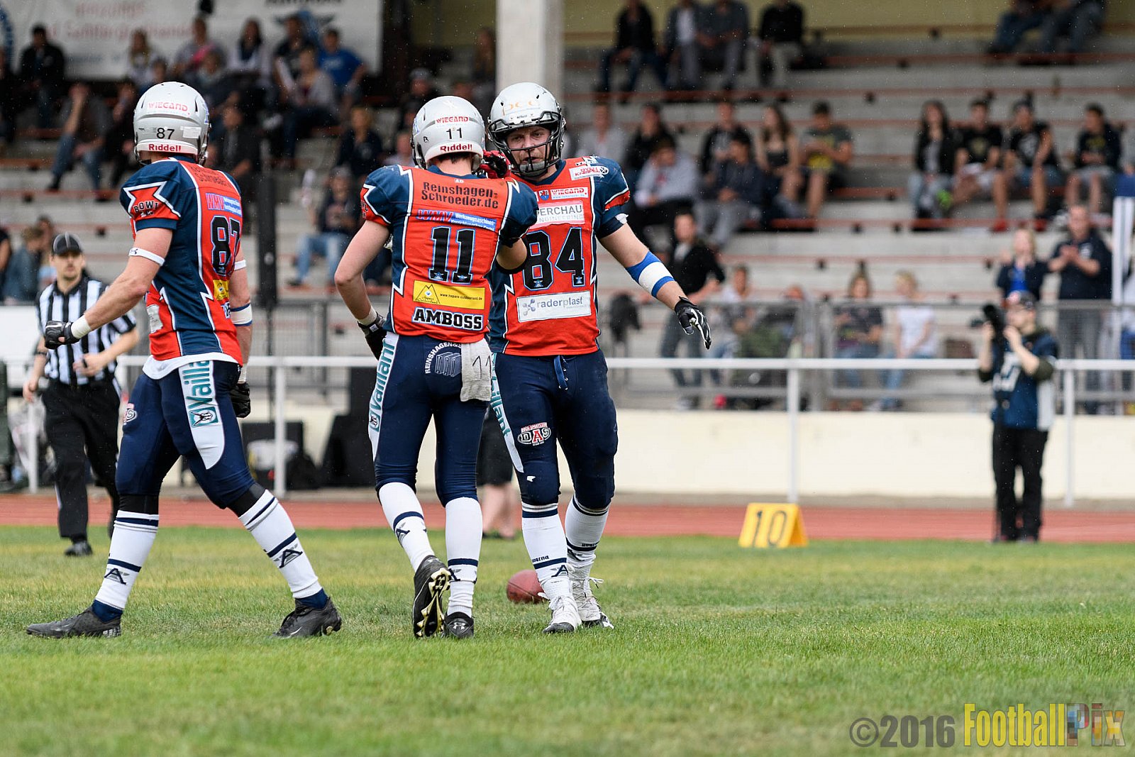 Remscheid Amboss vs. Solingen Paladins - 22.05.2016 RL NRW: Remscheid Amboss vs. Solingen Paladins (28:29)