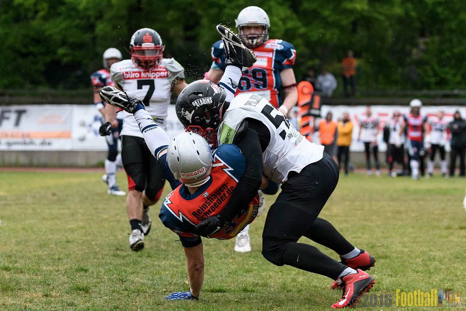 Remscheid Amboss vs. Solingen Paladins - 22.05.2016 RL NRW: Remscheid Amboss vs. Solingen Paladins (28:29)