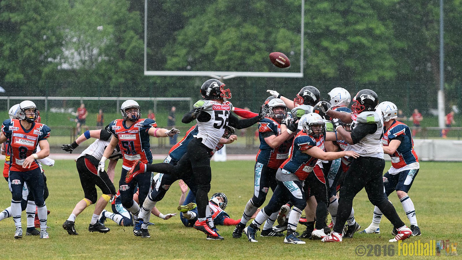 Remscheid Amboss vs. Solingen Paladins - 22.05.2016 RL NRW: Remscheid Amboss vs. Solingen Paladins (28:29)